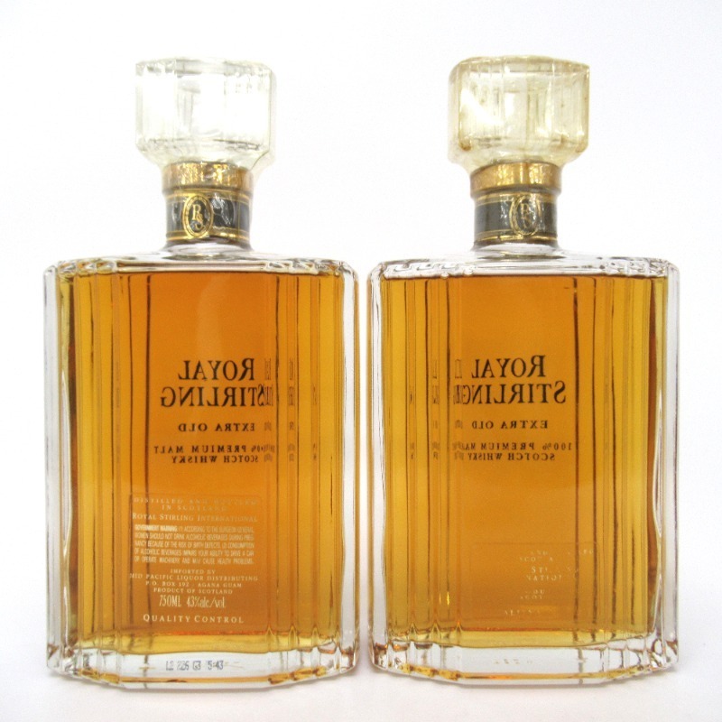 レアオールド 750ml ロイヤルスターリング 43度 ウイスキー レトロ