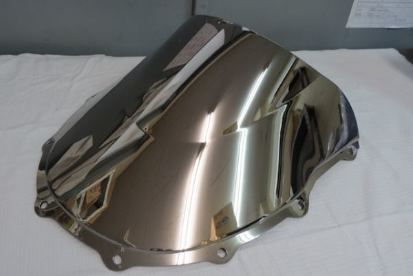 ※訳あり品※　ZX7R ZX-7R 96-03年 ダブルバブル スクリーン シルバー