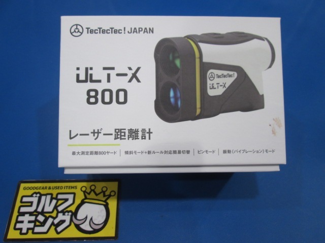 激安大特価，新品 GK鈴鹿 231 Tec Tec Tec JAPAN ULT-X800 レーザー距離計 大 スコープ 新ルール対応簡易切り替え(スコープ)｜売買されたオークション情報、yahooの商品情報をアーカイブ公開 - オークファン スコープ