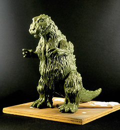 ☆M1号 GODZILLA ひな形 ゴジラ レトロタイプ クレイカラーver. ソフビ