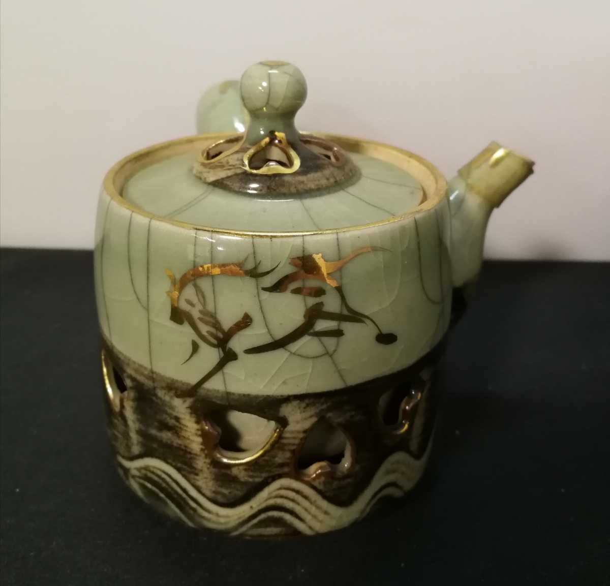 相馬焼 煎茶道具 大堀相馬焼 売り価格 跳馬 酒杯 徳利 湯呑 建水 酒