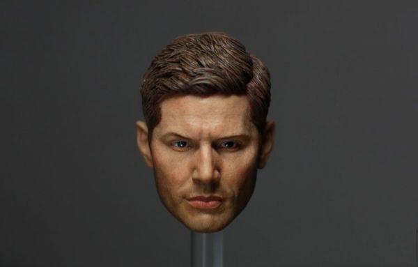 1/6サイズ　フィギュア用ヘッド　スーパーナチュラル　ウィンチェスター兄弟風 1/6 スーパーナチュラル ディーン・ウィンチェスター 男性フィギュア用