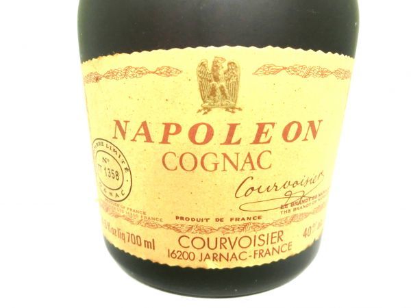1000円スタート 酒 COURVOISIER NAPOLEON COGNAC クルボアジェ ナポレオン 700ml 未開栓 I7006 COURVOISIER NAPOLEON クルボアジェ Cognac Courvoisier 未開栓1000円スタート