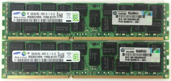 ☆送料無料☆中古メモリー サーバー用 DDR3 低電圧版 SAMSUNG PC3L