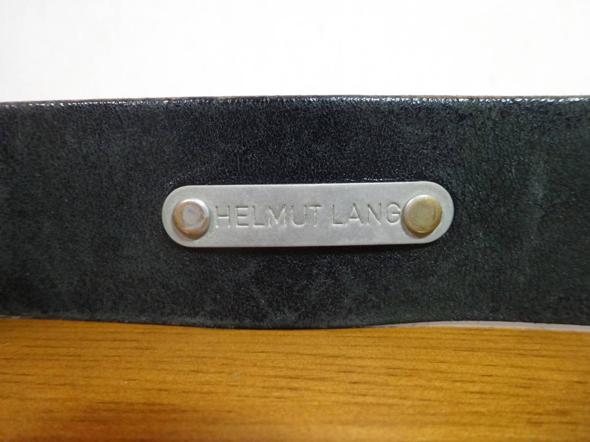 HELMUT LANG ヘルムートラング レザーベルト 初期 本人期 アーカイブ 