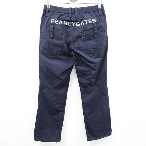 PEARLY GATES パーリーゲイツ パンツ ネイビー系 4 [240001422695