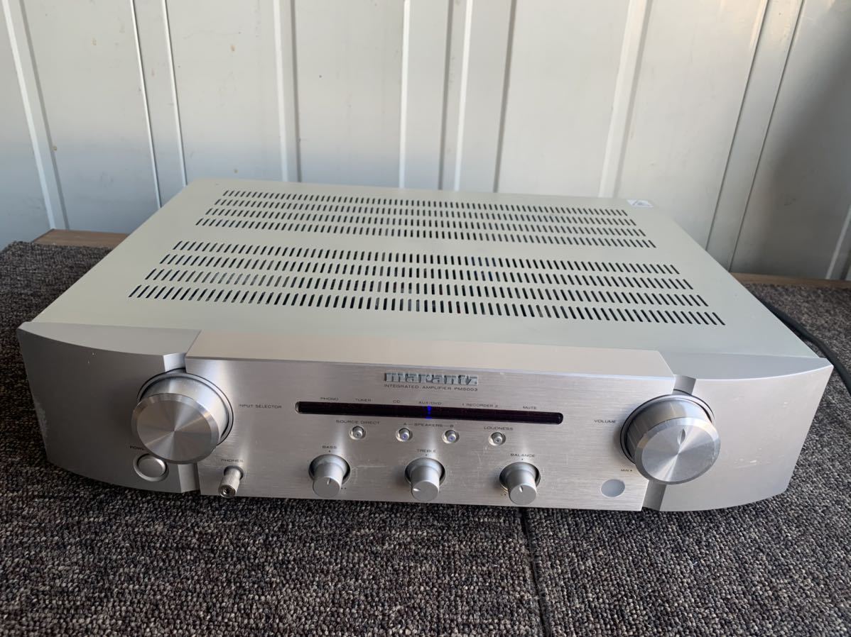 Marantz PM5003 プリメインアンプ ＋リモコン marantz プリメインアンプ PM5003 リモコン付きジャンク
