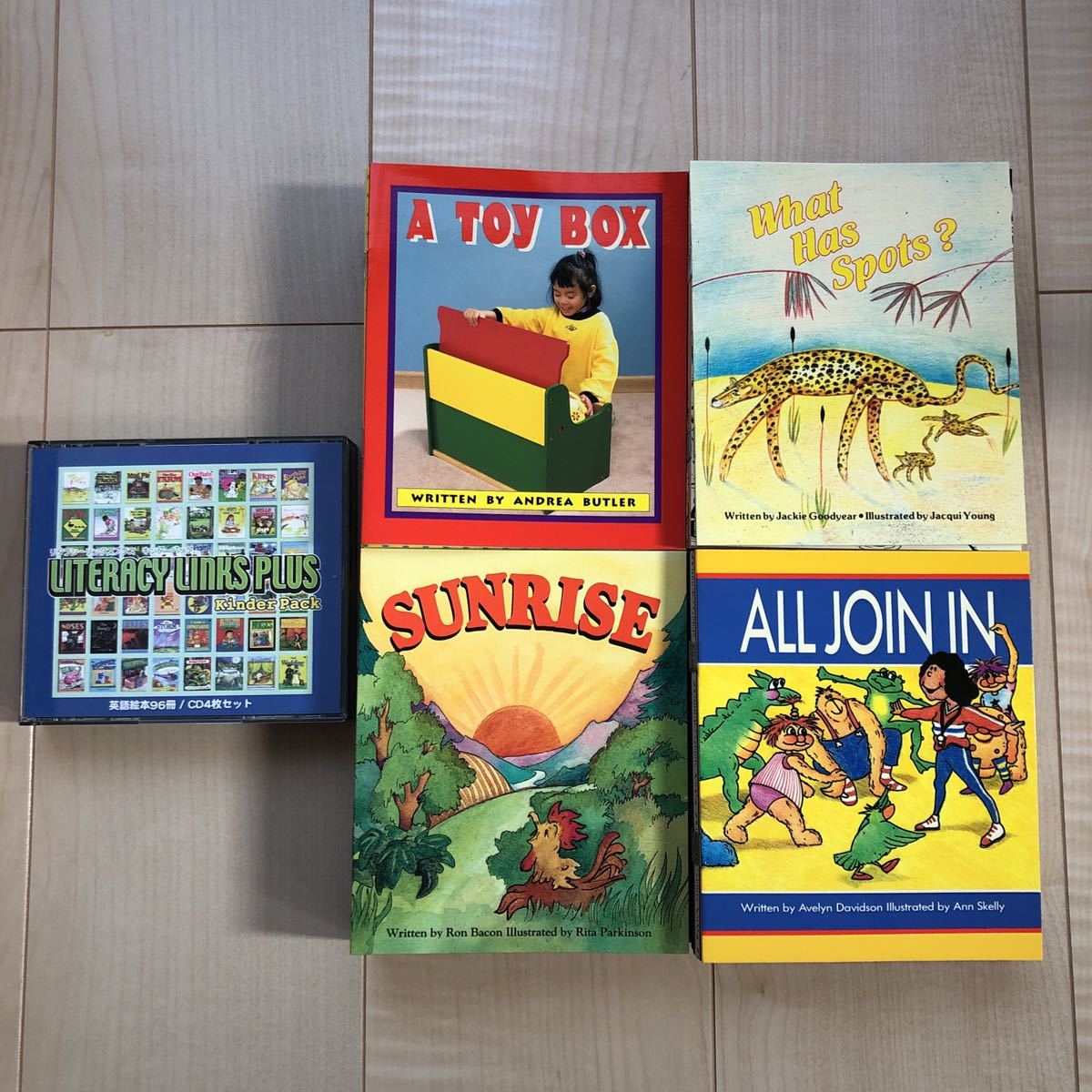 絶版品　リタラシーリンクス ABCD CD付　児童英語研究所 七田式 絶版品 パルキッズ リタラシーリンクス ABCD 絵本 CD 児童英語研究所