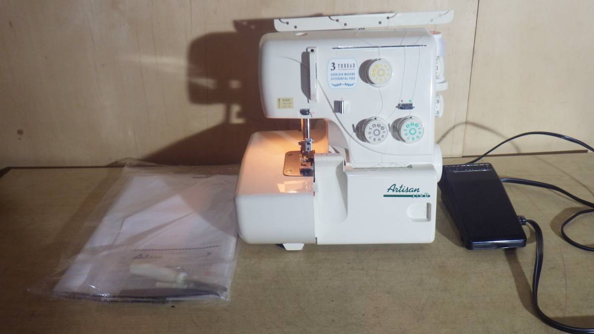 ロックミシン JUKI ジューキ 370D アーチザン 788型 3本糸 Artisan 