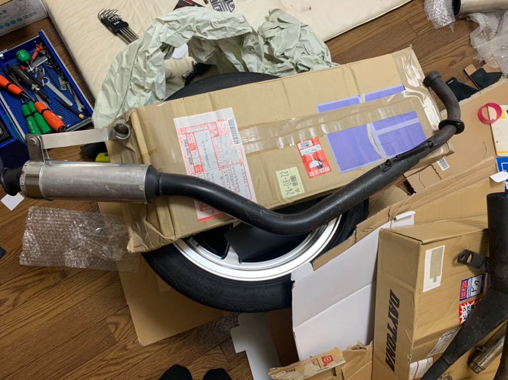 半額通販 モンキー ダックス シャリー ゴリラ タケガワ製マフラー 武川