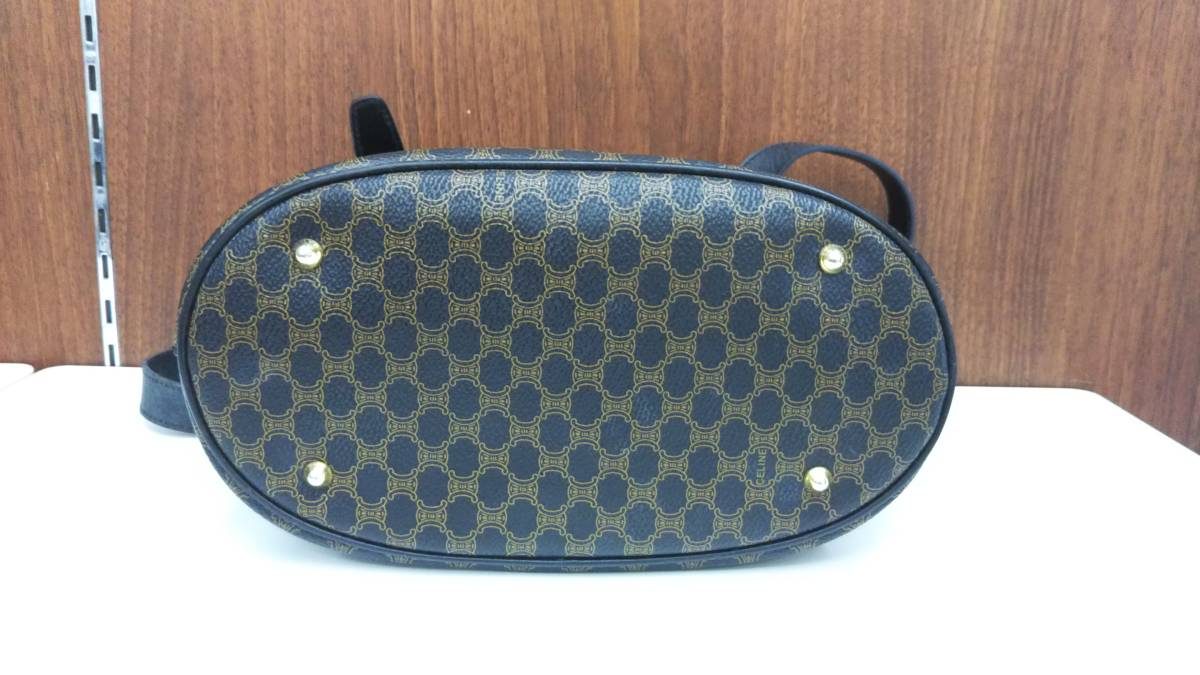 CELINE セリーヌ MC98/1 トートバッグ ハンドバッグ PVC ロゴ マカダム