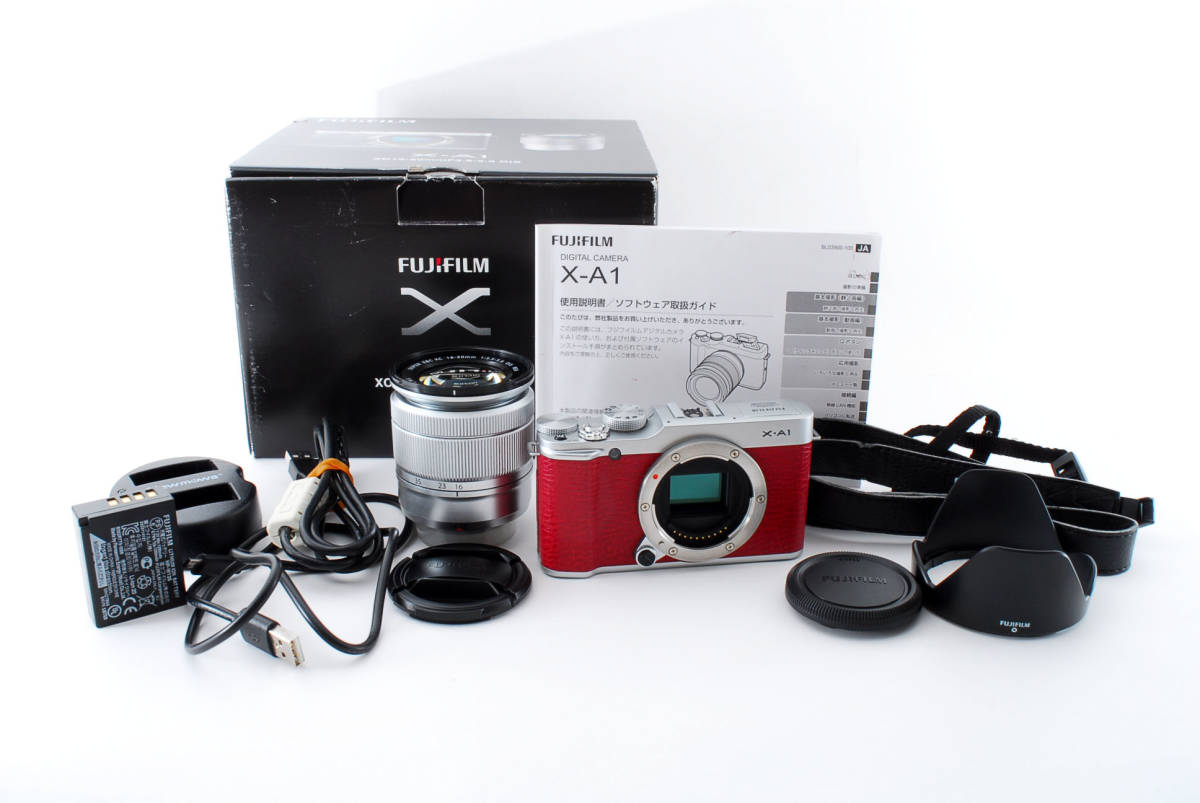 ☆良品☆ FUJIFILM 富士フィルム ミラーレス一眼 X-A1 16-50mm レンズ