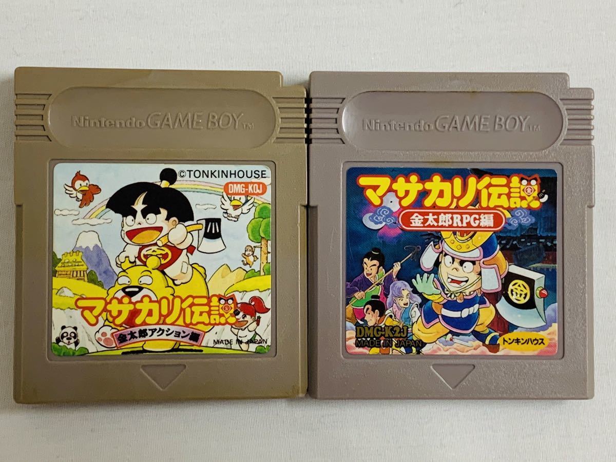 レア希少☆GB☆ゲームボーイ☆マサカリ伝説 金太郎RPG編☆ソフト・箱