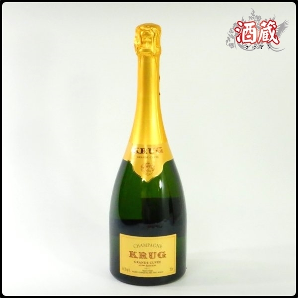 安い，100%新品 MQ652 シャンパン クリュッグ グラン キュヴェ ブリュット 白 KRUG ネック小傷(シャンパーニュ)｜売買されたオークション情報、yahooの商品情報をアーカイブ公開 - オークファン スパークリング