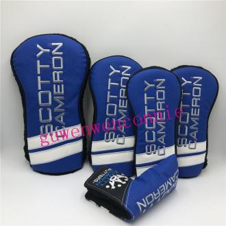 人気，定番 スコッティキャメロン ウッド用カバー 1W 3W 2個UT&パター用 5点セット A29 NEW青X白(タイトリスト)｜売買されたオークション情報、yahooの商品情報をアーカイブ公開 - オークファン ヘッドカバー