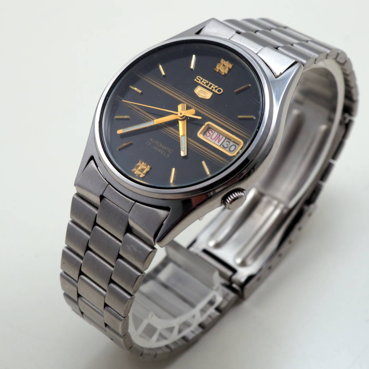 希少【稼働品】SEIKO 5 セイコー5 自動巻き 腕時計 4206-5700 0 