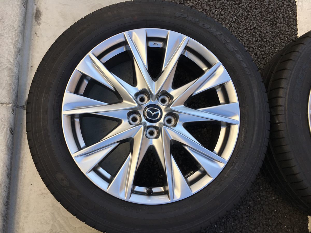 CX-8 L-package装着高輝度ホイール・タイヤ4本セット（19インチ）_4