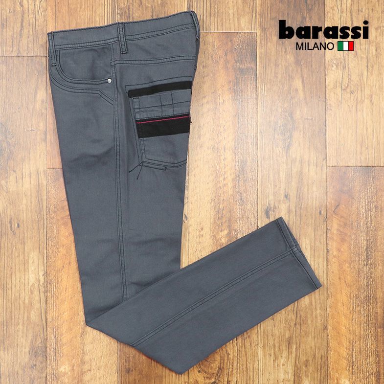 豊富な，SALE 秋冬/barassi MILANO/100cm/デニムパンツ ストレッチ イタリー刺繍 スリム ストレート ジーパン /グレー/by298/(その他)｜売買されたオークション情報、yahooの商品情報をアーカイブ公開 - オークファ その他