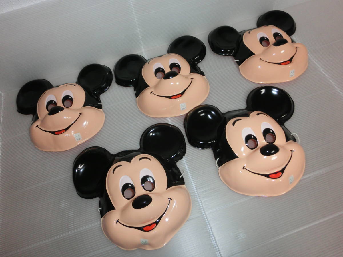 お面 ミッキーマウス 5点 まとめて 祭り 縁日 露店 ディズニー デッドストック レトロ レア 玩具 雑貨 ビンテージ 売買されたオークション情報 Yahooの商品情報をアーカイブ公開 オークファン Aucfan Com