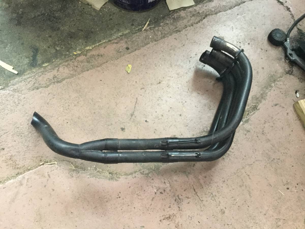 マフラー 4-2-1 左出し XJR400 4HM 前期 サイレンサー フルエキ 