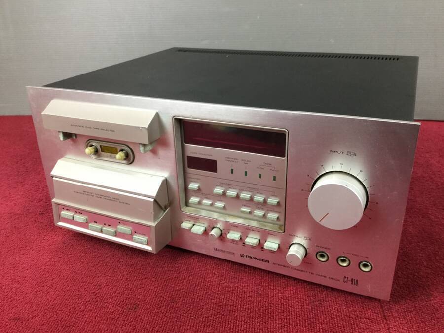 Pioneer CT-910 カセットデッキ カセットデッキ CT-910 Pioneer 公式通販 パイオニア 05 226-389811-15
