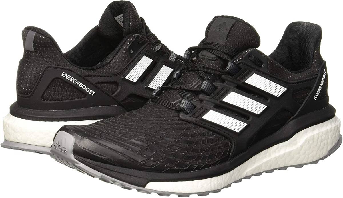 アディダス エナジーブースト M 28.5cm ブラック 黒 ENERGY BOOST M 