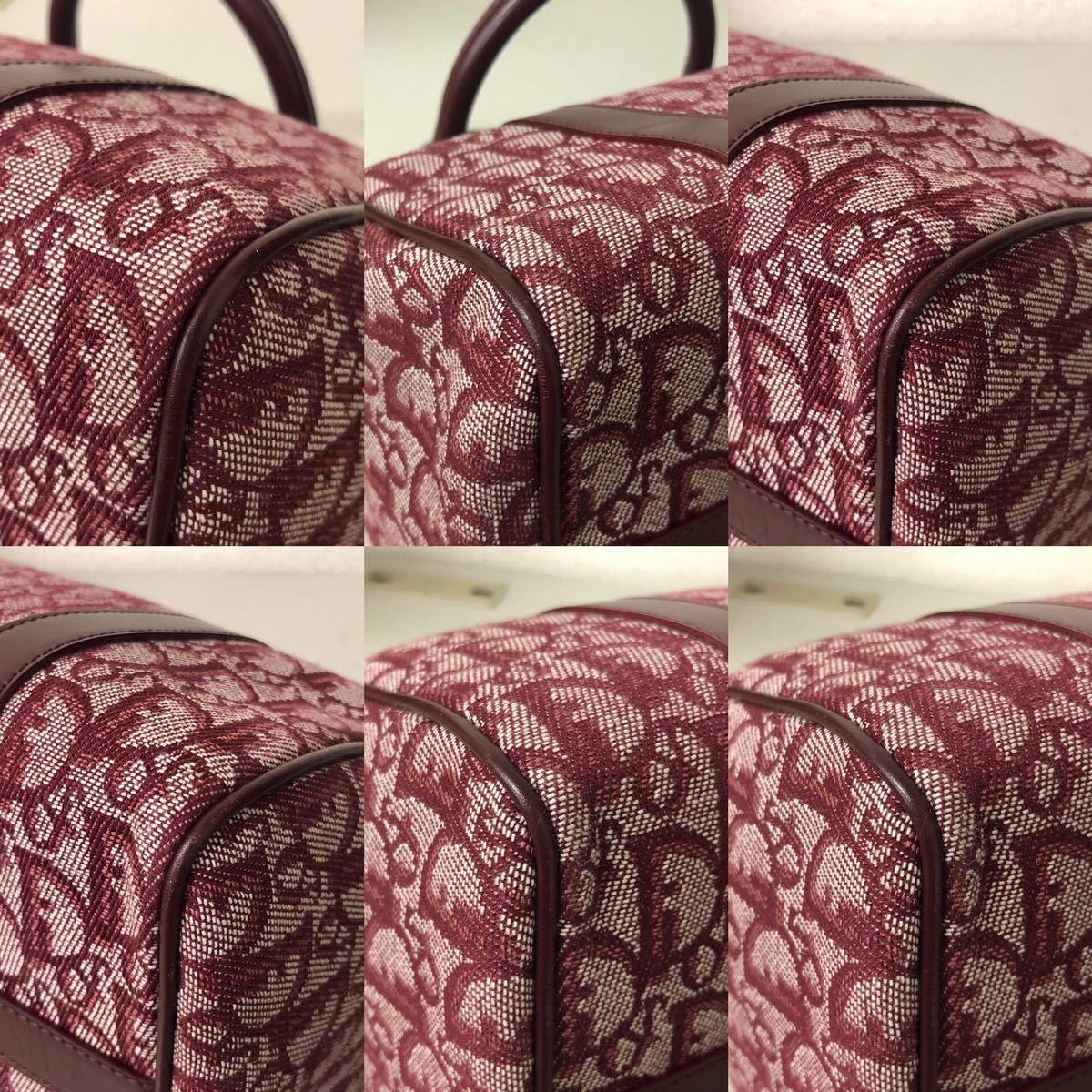 美品 Christian Dior クリスチャン・ディオール トロッター キャンバス