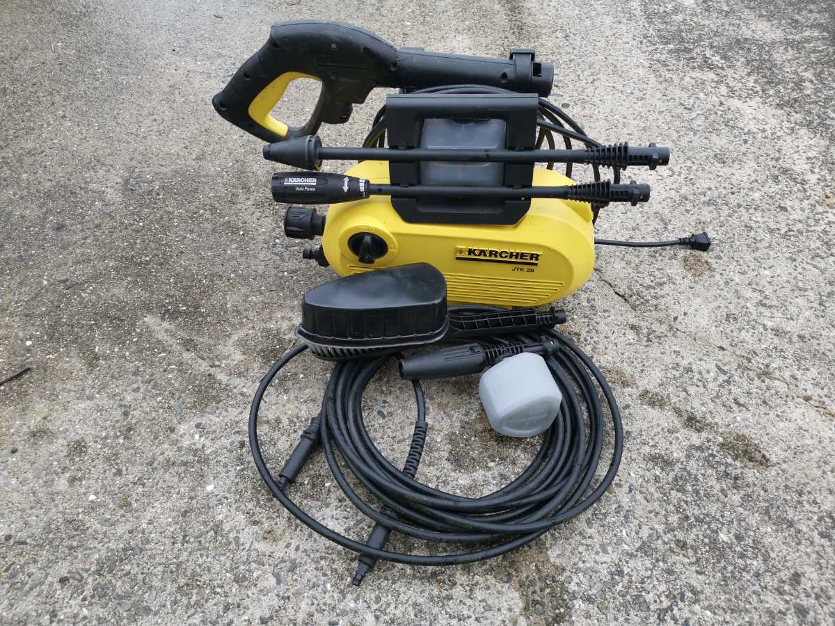 赤字超特価，高品質 ケルヒャー 高圧洗浄機 JTK28 KARCHER(高圧洗浄機)｜売買されたオークション情報、yahooの商品情報をアーカイブ公開 - オークファン 高圧洗浄機