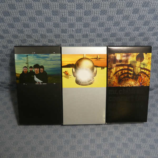 M485●Mr.Children ミスチル「Tour’99 DISCOVERY/Q 2000-2001/popsaurus 2001」3点セットVHSビデオ_1