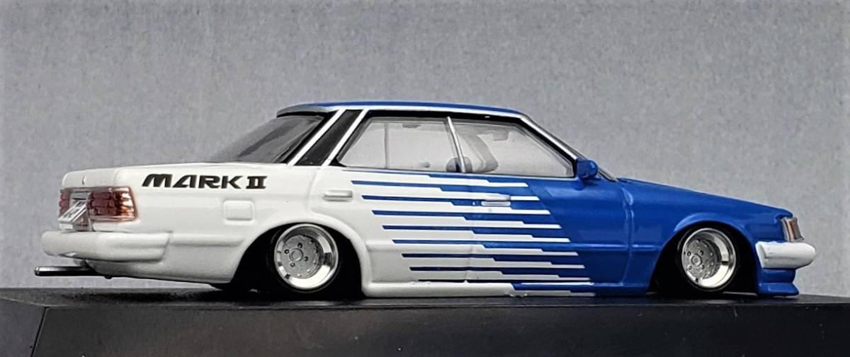 1/64 トヨタ マークⅡ改 GX71 SSR マークⅠ アルミ製 深リム 街道