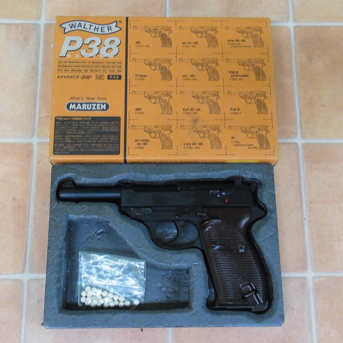 安い，100%新品 マルゼン ワルサー P38 ガスガン 現状品 GM；U1673(ガスガン)｜売買されたオークション情報、yahooの商品情報をアーカイブ公開 - オークファン ガスガン