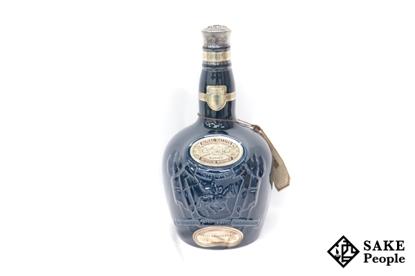 ◇注目! シーバス・ブラザーズ ロイヤル・サルート 21年 青陶器 1000ml 40% 巾着 スコッチ 21年 シーバス・ブラザーズ 700ml □1 茶陶器 BROTHERS