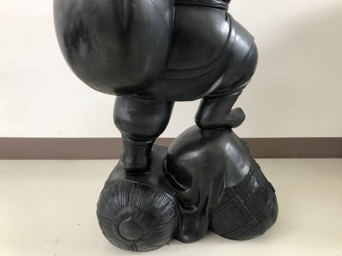 銅器:二俵大黒天置物