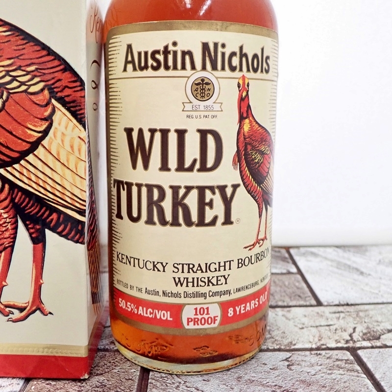 ワイルドターキー 8年 金キャップ 750ml 50.5% WILD TURKEY バーボン