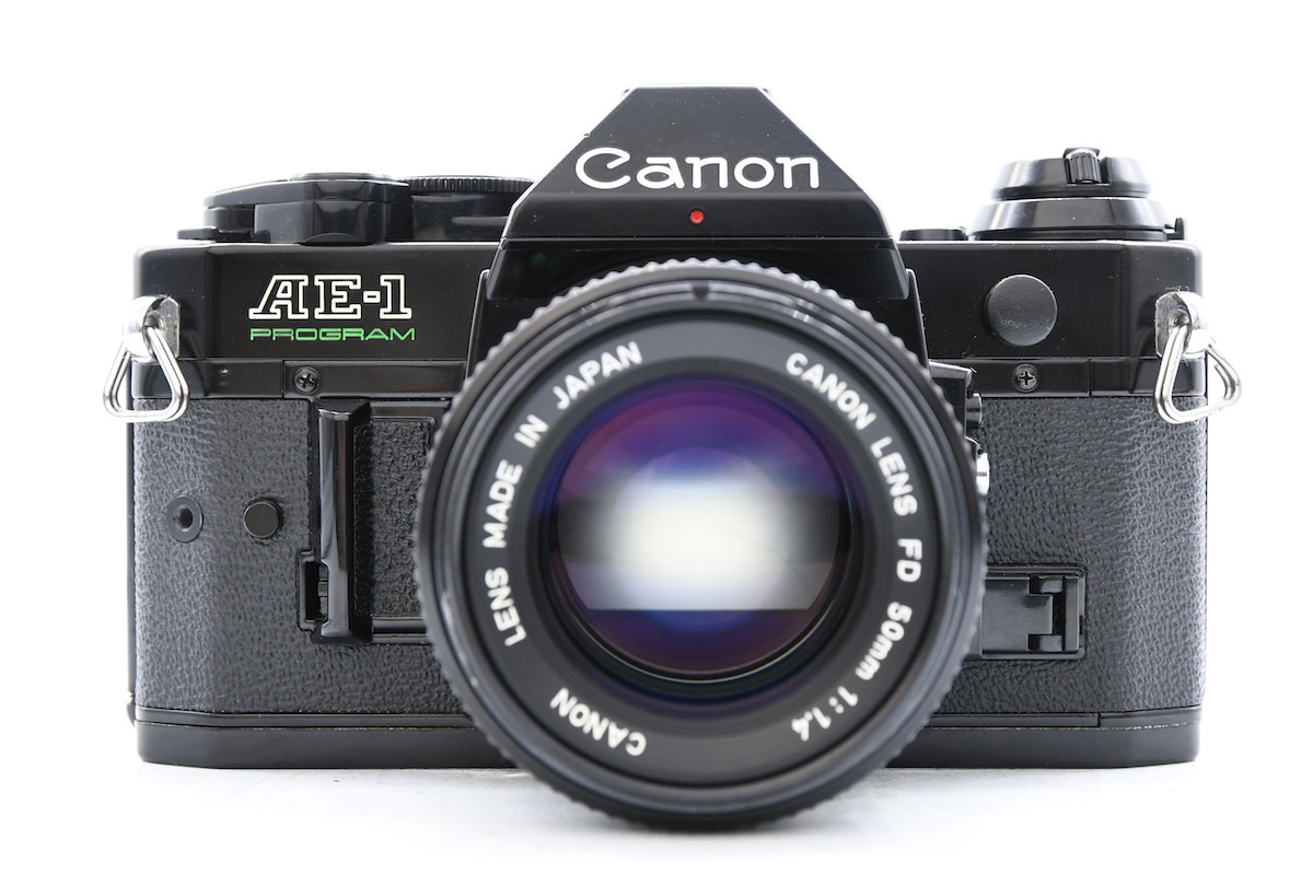 ◇ Canon キヤノン AE-1 PROGRAM + CANON LENS NEW FD 50mm F1.4