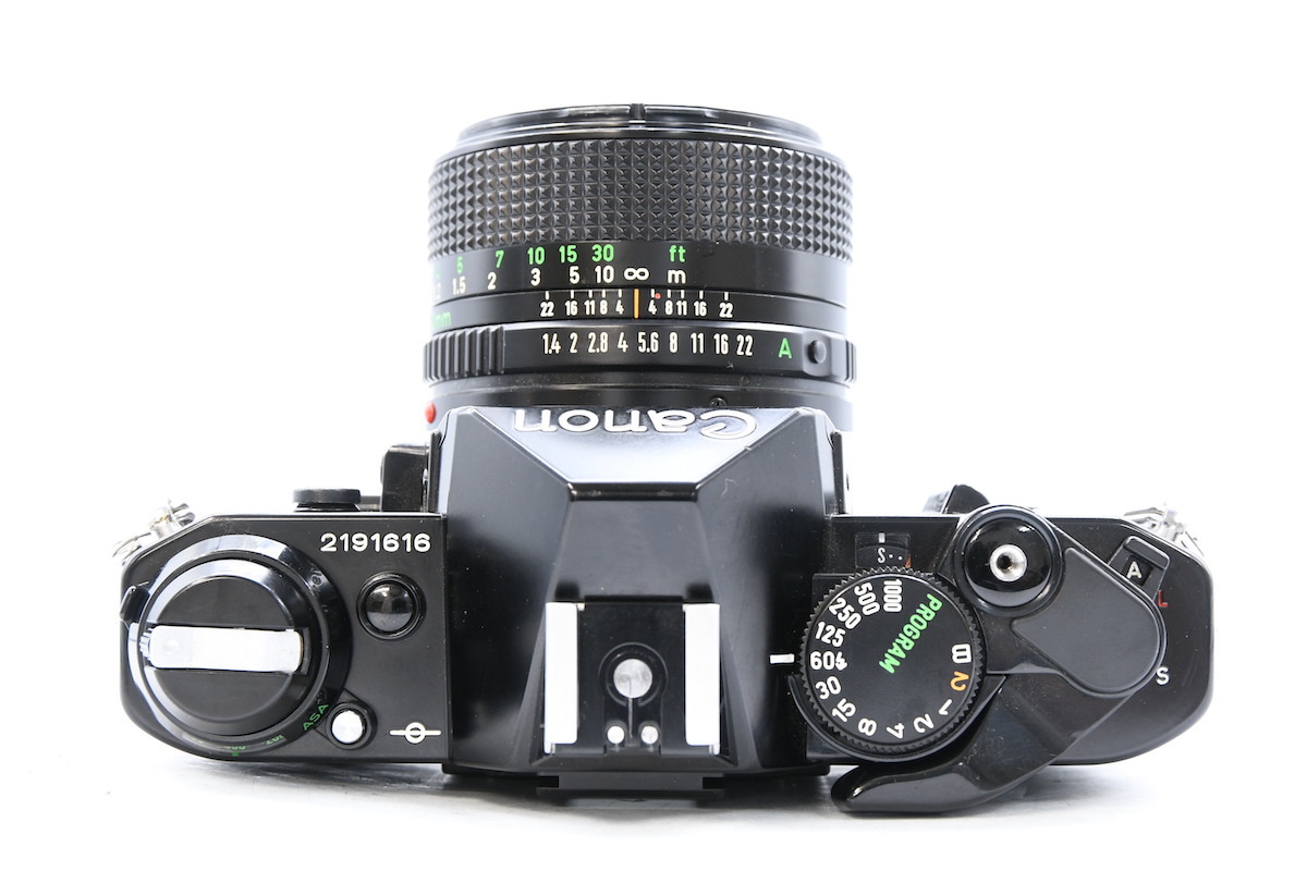 ◇ Canon キヤノン AE-1 PROGRAM + CANON LENS NEW FD 50mm F1.4