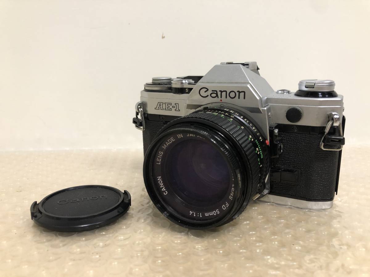 Canon/キャノン/AE-1/フィルムカメラ/FD 50mm 1:1.4/レンズ/ジャンク品