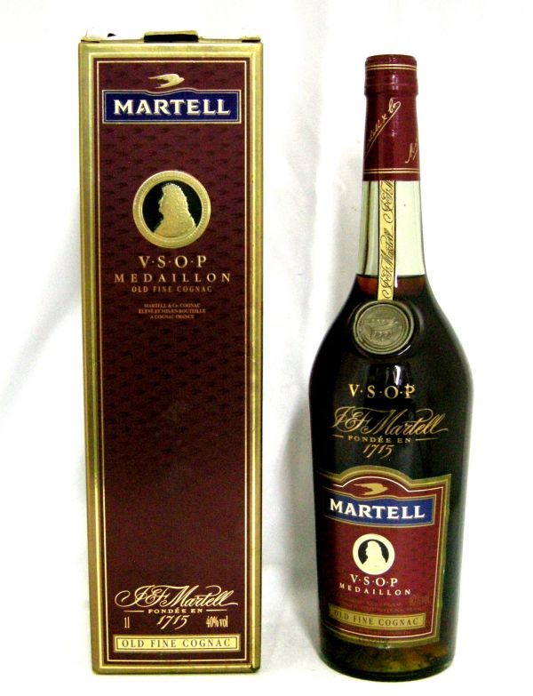 ブランデー MARTELL MEDAILLON COGNAC 1000ml 40% ○○MARTELL マーテル 蒸留酒類 ブランデー コニャック 1000ml VSOP