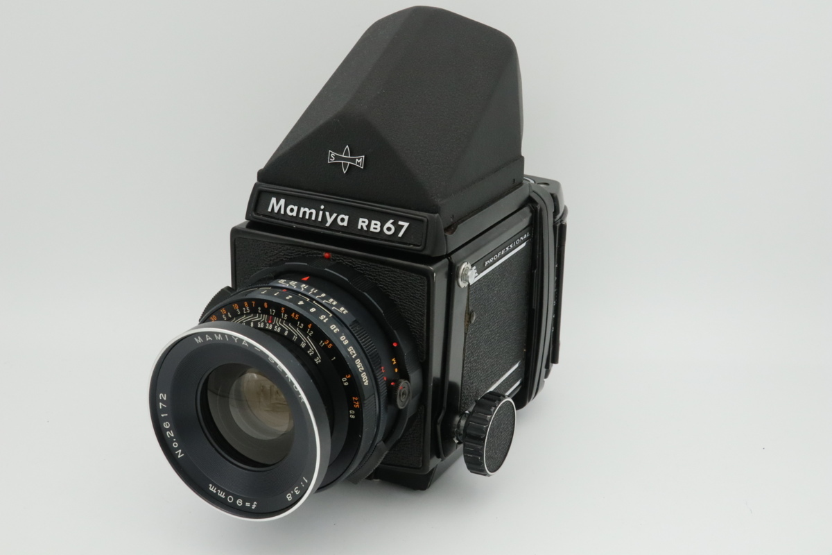 RB67 Mamiya 127mm Pro マミヤ S F3.8 + Sekor Film 1:3.8 SHOWA Lens. C –