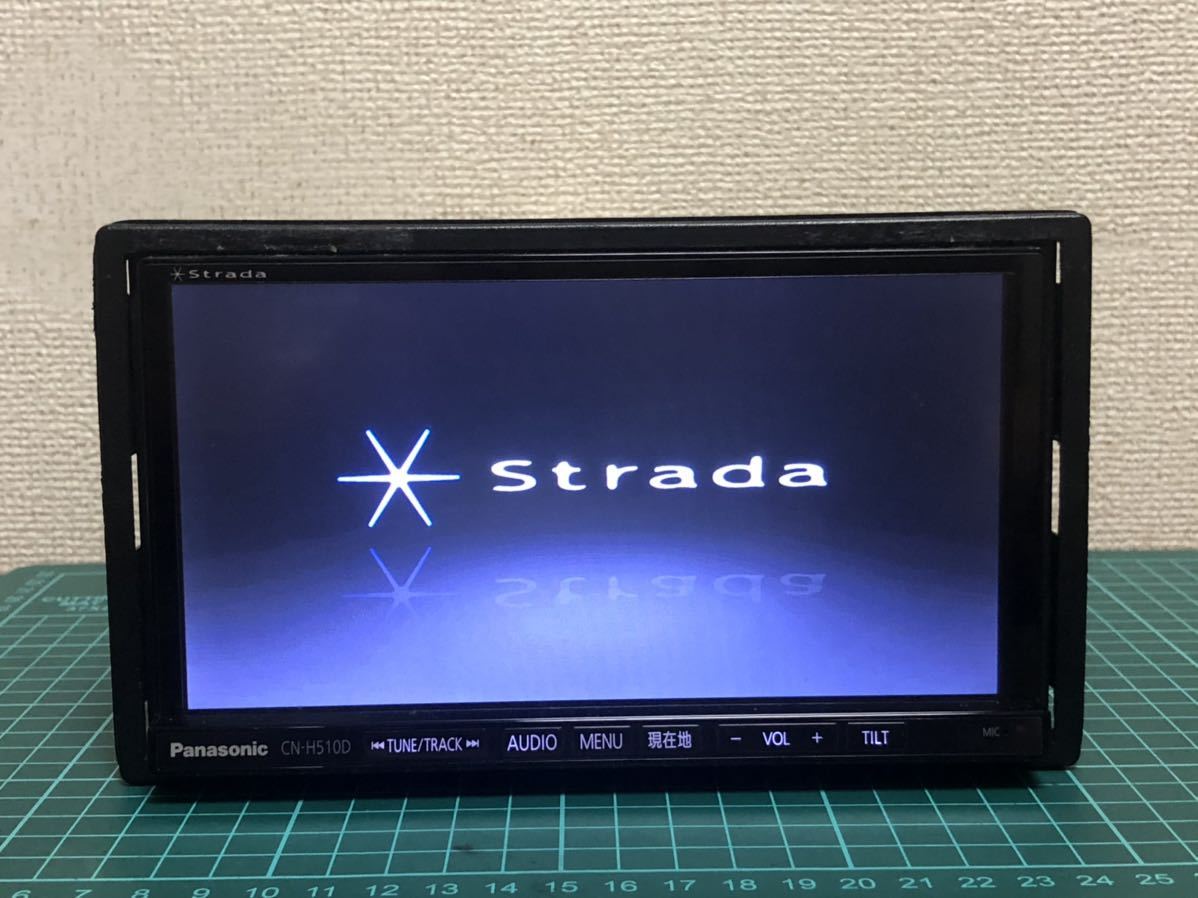 パナソニックストラーダ CN-H510D HDDナビ DTV，DISC，iPod，USB，SD