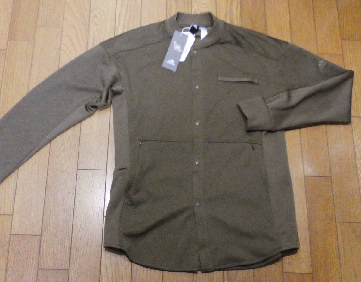 100%新品，人気SALE 定価17 050円 アディダス カバーアップジャケット ＣＥ0239 カーキ メンズＬ(アディダス)｜売買されたオークション情報、yahooの商品情報をアーカイブ公開 - オークファン ジャージ