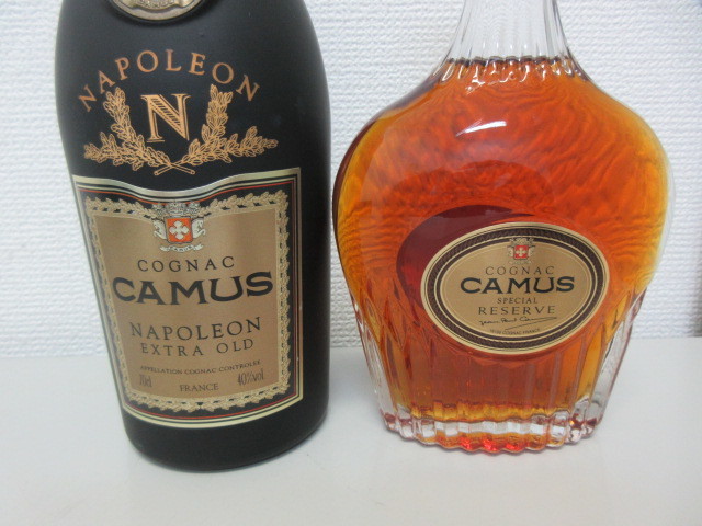 飲料・酒 【未開栓】CAMUS NAPOLEON SPECIAL RESERVE3本セット