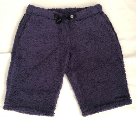 安い，最新作 マーモット フリース ハーフパンツ 茄子紺色 もこもこ/ Marmot LONGPILE HALF PANTS(男性用)｜売買されたオークション情報、yahooの商品情報をアーカイブ公開 - オークファン 男性用