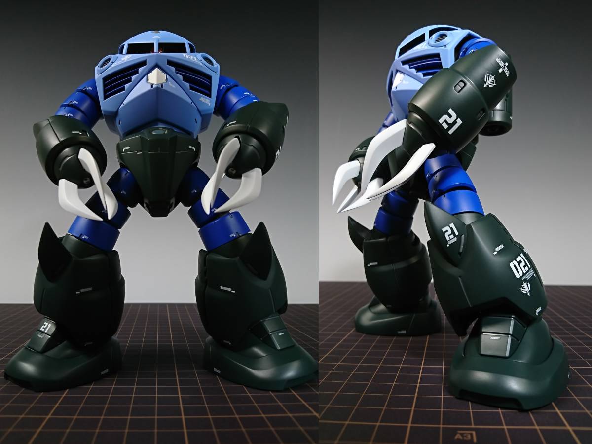 ｍｇ量産型ズゴック Msm 07 Zeonography Ver 改修塗装済完成品 完成品 売買されたオークション情報 Yahooの商品情報をアーカイブ公開 オークファン Aucfan Com
