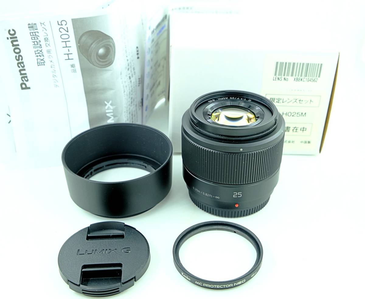 Panasonic LUMIX G 14mm F2.5 ASPH. ブラック H-H014 マイクロフォー