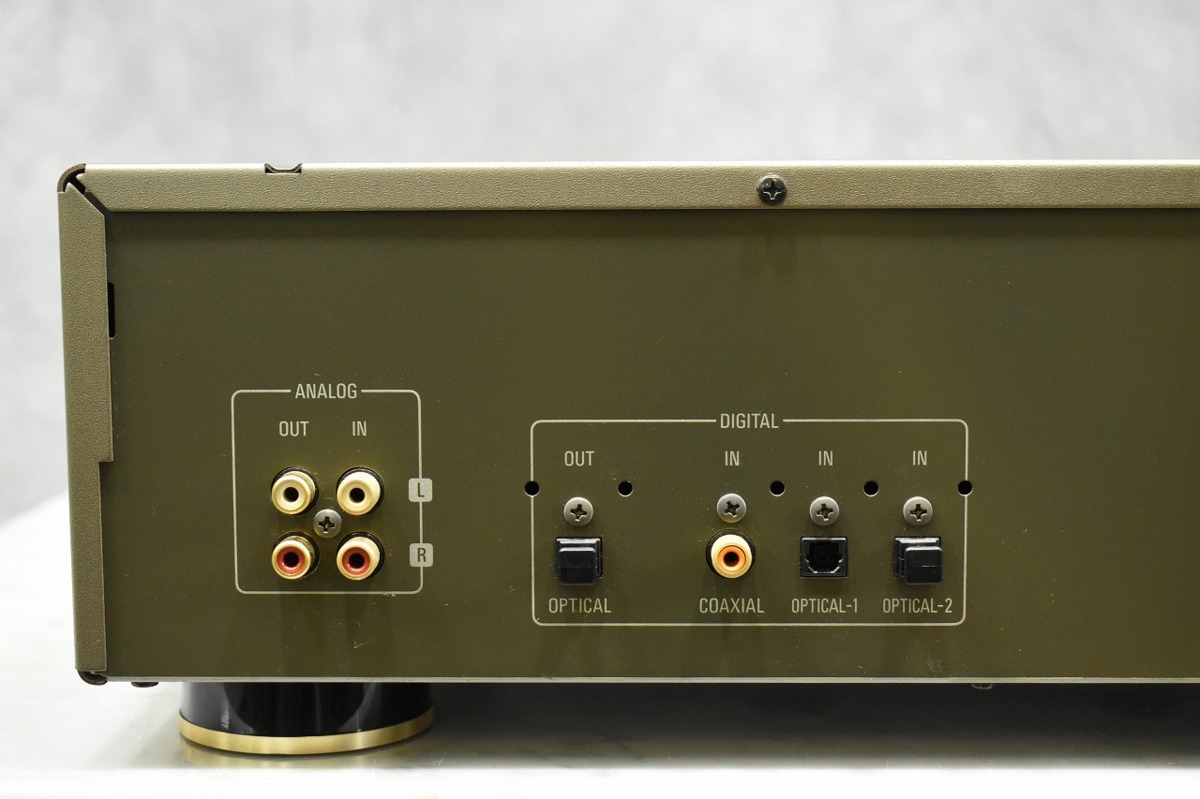 DMD-1600AL ジャンクDENON MDデッキ 通電のみ リモコン・説明書