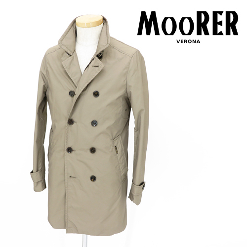 超美品【MooRER/ムーレー】トレンチコート （定価15万円 MOORER 