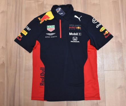 【赤字超特価，格安】 PUMA &times; レッドブル AMRBR チーム ポロシャツ 2020 XL 762882-01 プーマ アストンマーチン HONDA ホンダ(F1)｜売買されたオークション情報、yahooの商品情報をアーカイブ公開 - オークファン F1