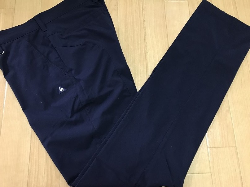 数量限定，人気 Le coq sportif GOLF ルコックゴルフ ストレッチパンツ QGMNJD10 NV00 ８２(82cm～)｜売買されたオークション情報、yahooの商品情報をアーカイブ公開 - オークファン パンツ、スラックス