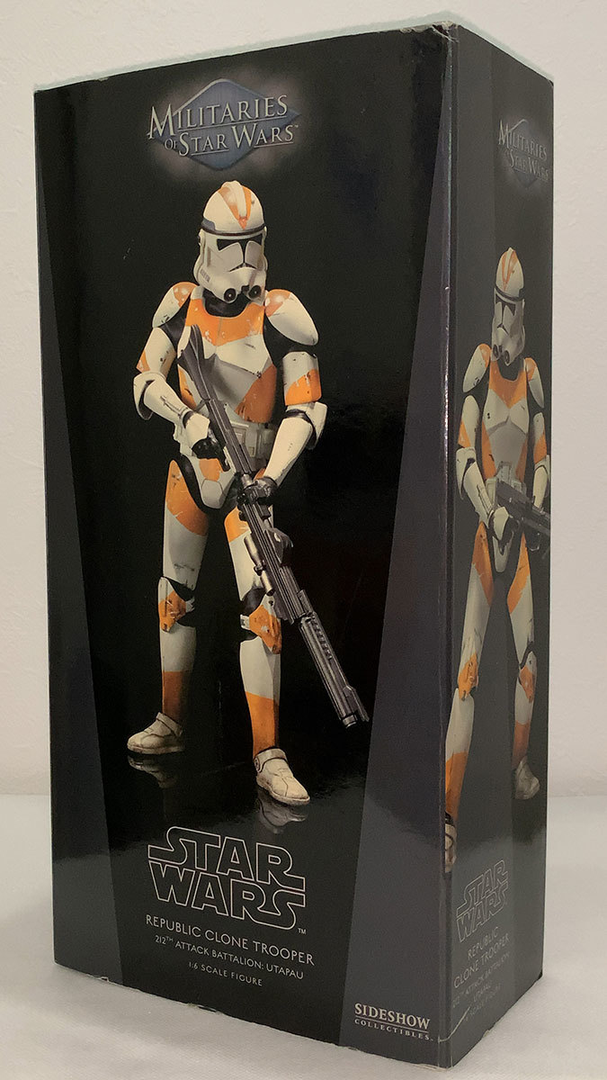 サイドショウ 212thアタック・バタリオン クローントルーパー スターウォーズ アクションフィギュア